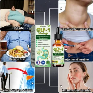 HHVB® GLP-1 Moringa Minceur & Gouttes de Boost de Santé