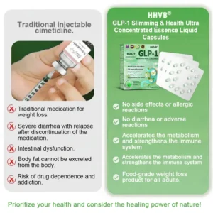 𝐇𝐇𝐕𝐁® 𝐆𝐋𝐏-𝟏 𝐒𝐥𝐢𝐦𝐦𝐢𝐧𝐠 & 𝐇𝐞𝐚𝐥𝐭𝐡 𝐔𝐥𝐭𝐫𝐚 𝐂𝐨𝐧𝐜𝐞𝐧𝐭𝐫𝐚𝐭𝐞𝐝 𝐄𝐬𝐬𝐞𝐧𝐜𝐞 𝐋𝐢𝐪𝐮𝐢𝐝 𝐁𝐞𝐚𝐝𝐬