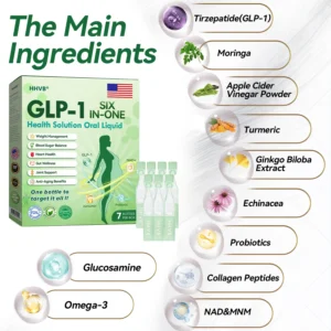 𝑯𝑯𝑽𝑩® 𝐺𝐿𝑃-𝟏  𝑺𝑰𝑿 𝑰𝑵-𝑶𝑵𝑬 Slim & Health Oral Solution — Burn Fat, Control Appetite, Boost Energy 🇺🇸