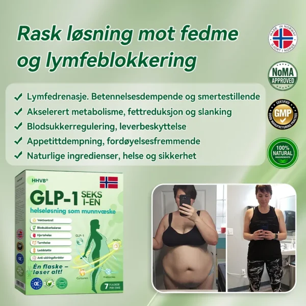 𝑶𝒇𝒇𝒊𝒄𝒊𝒂𝒍 𝑺𝒕𝒐𝒓𝒆  | 𝑯𝑯𝑽𝑩®💖𝐺𝐿𝑃-𝟏  Seks-i-én helseløsning som munnvæske (Kun én gang i uken – synlige resultater på 7 dager） ✅  For overvekt, hjerte- og karhelse, diabetes, søvnapné, leddplager og mer