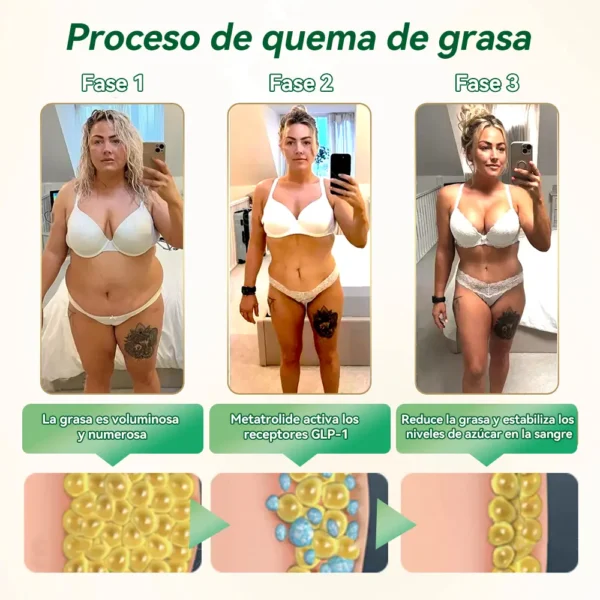 Tienda Oficial | 𝙃𝐻𝑉𝖡®🌿🌿𝐺𝐿𝑃-𝟏 𝑆𝑖𝑥 𝑖𝑛-𝑂𝑛𝑒 𝑆𝑜𝑙𝑢𝑐𝑖𝑜𝑛 𝑜𝑟𝑎𝑙 𝑙𝑖𝑞𝑢𝑖𝑑𝑎 (Solo una dosis al día, cambios visibles en 7 días) ✅ Para obesidad, salud cardiovascular, diabetes, apnea del sueño, problemas articulares y más.