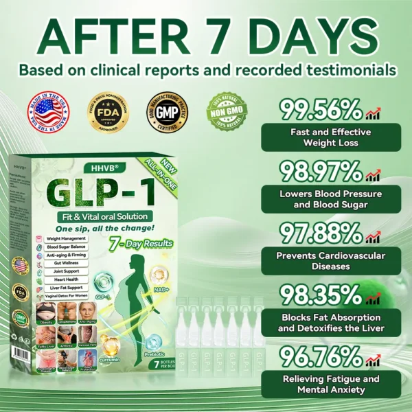 𝑶𝒇𝒇𝒊𝒄𝒊𝒂𝒍 𝑺𝒕𝒐𝒓𝒆 | 𝗛𝗛𝙑𝐵®🌈𝐺𝐿𝑃-𝟏  ALL-𝑰𝑵-𝑶𝑵𝑬 Fit&Vital 𝑶𝒓𝒂𝒍 𝑳𝒊𝒒𝒖𝒊𝒅  (𝐉𝐮𝐬𝐭 𝐨𝐧𝐜𝐞 𝐚 𝐝𝐚𝐲, 𝐯𝐢𝐬𝐢𝐛𝐥𝐞 𝐜𝐡𝐚𝐧𝐠𝐞𝐬 𝐢𝐧 𝟕 𝐝𝐚𝐲𝐬） ✅ 𝐅𝐨𝐫 𝐨𝐛𝐞𝐬𝐢𝐭𝐲, 𝐜𝐚𝐫𝐝𝐢𝐨𝐯𝐚𝐬𝐜𝐮𝐥𝐚𝐫 𝐡𝐞𝐚𝐥𝐭𝐡, 𝐝𝐢𝐚𝐛𝐞𝐭𝐞𝐬, 𝐬𝐥𝐞𝐞𝐩 𝐚𝐩𝐧𝐞𝐚, 𝐆𝐮𝐭 𝐇𝐞𝐚𝐥𝐭𝐡, 𝐣𝐨𝐢𝐧𝐭 𝐢𝐬𝐬𝐮𝐞𝐬, 𝐚𝐧𝐝 𝐦𝐨𝐫𝐞