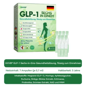 𝐇𝗛𝑉𝖡® 🇩🇪 6-in-1-𝐆𝗟𝑷-1-Gesundheitsformel 💐💐, 𝐟𝐥ü𝐬𝐬𝐢𝐠 𝐳𝐮𝐦 𝐄𝐢𝐧𝐧𝐞𝐡𝐦𝐞𝐧 (Nur eine Dosis pro Tag, sichtbare Veränderungen in 7 Tagen) ✅ Für Fettleibigkeit, kardiovaskuläre Gesundheit, Diabetes, Schlafapnoe, Gelenkprobleme und mehr.