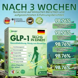 𝐇𝗛𝑉𝖡® 🇩🇪 6-in-1-𝐆𝗟𝑷-1-Gesundheitsformel 💐💐, 𝐟𝐥ü𝐬𝐬𝐢𝐠 𝐳𝐮𝐦 𝐄𝐢𝐧𝐧𝐞𝐡𝐦𝐞𝐧 (Nur eine Dosis pro Tag, sichtbare Veränderungen in 7 Tagen) ✅ Für Fettleibigkeit, kardiovaskuläre Gesundheit, Diabetes, Schlafapnoe, Gelenkprobleme und mehr.